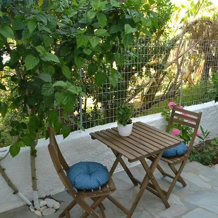 Hibiscus House In Traditional Settlement Of Parikia * Páros